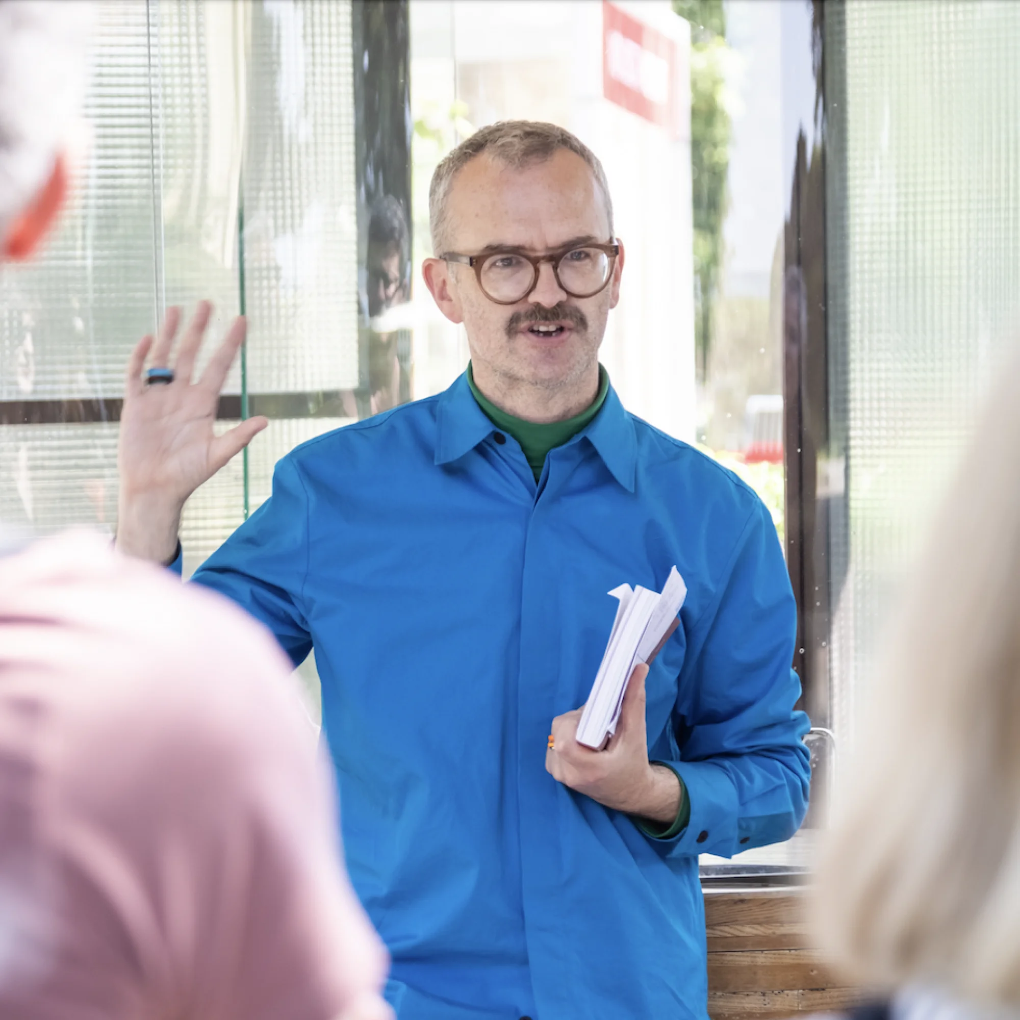 IAF Director Emmett Scanlon gives tour of La Biennale di Venezia