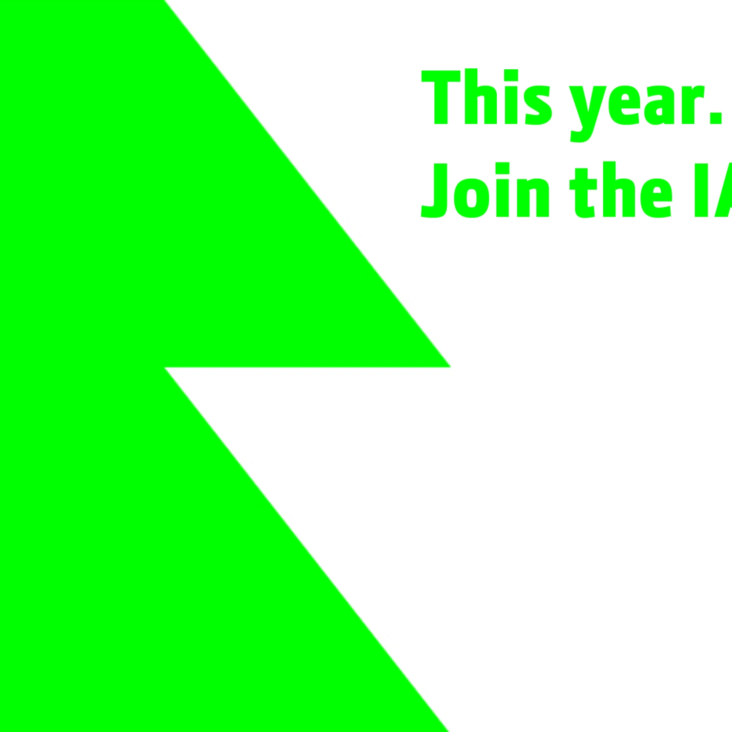 IAF Membership is not just for Christmas…