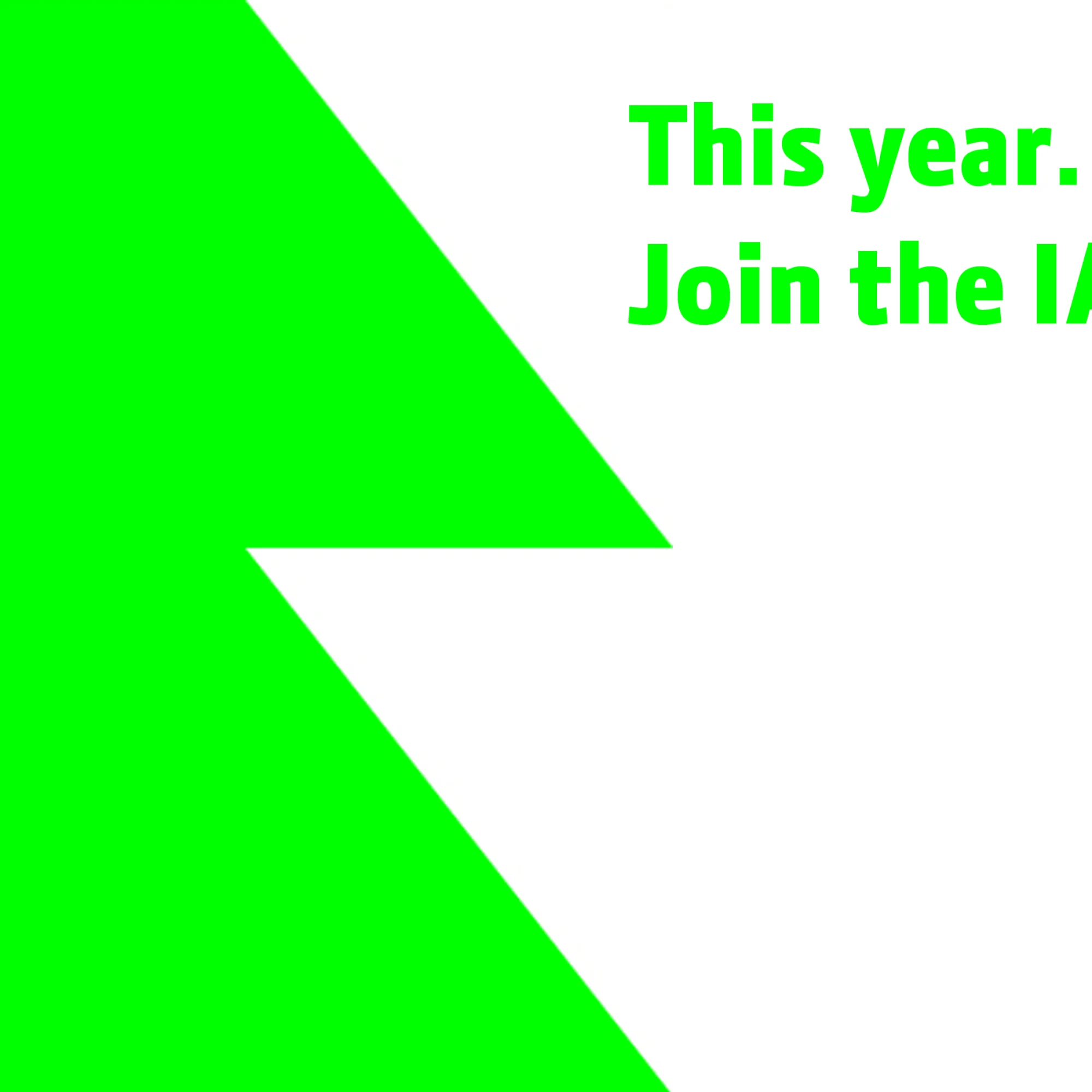 IAF Membership is not just for Christmas…