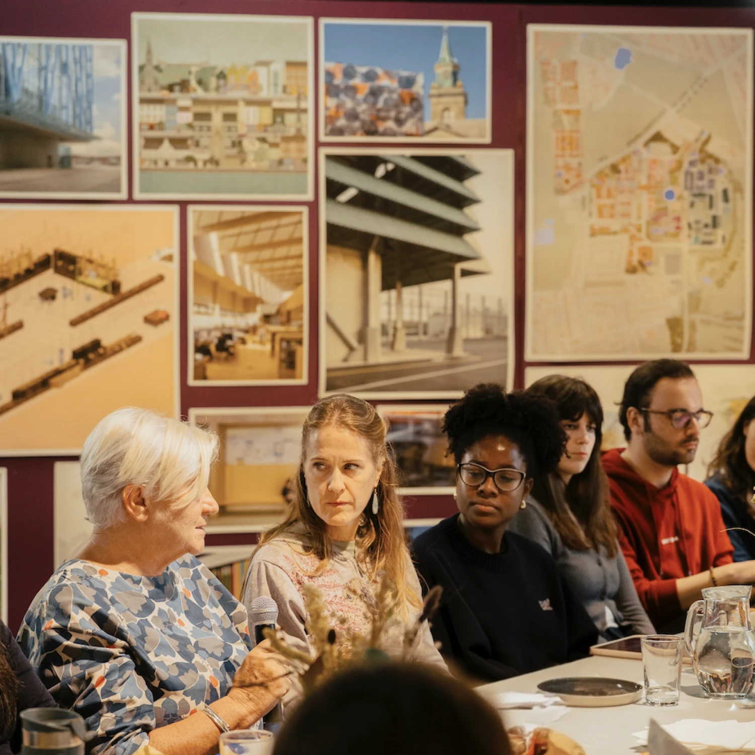 The Writers' Table in IAF House