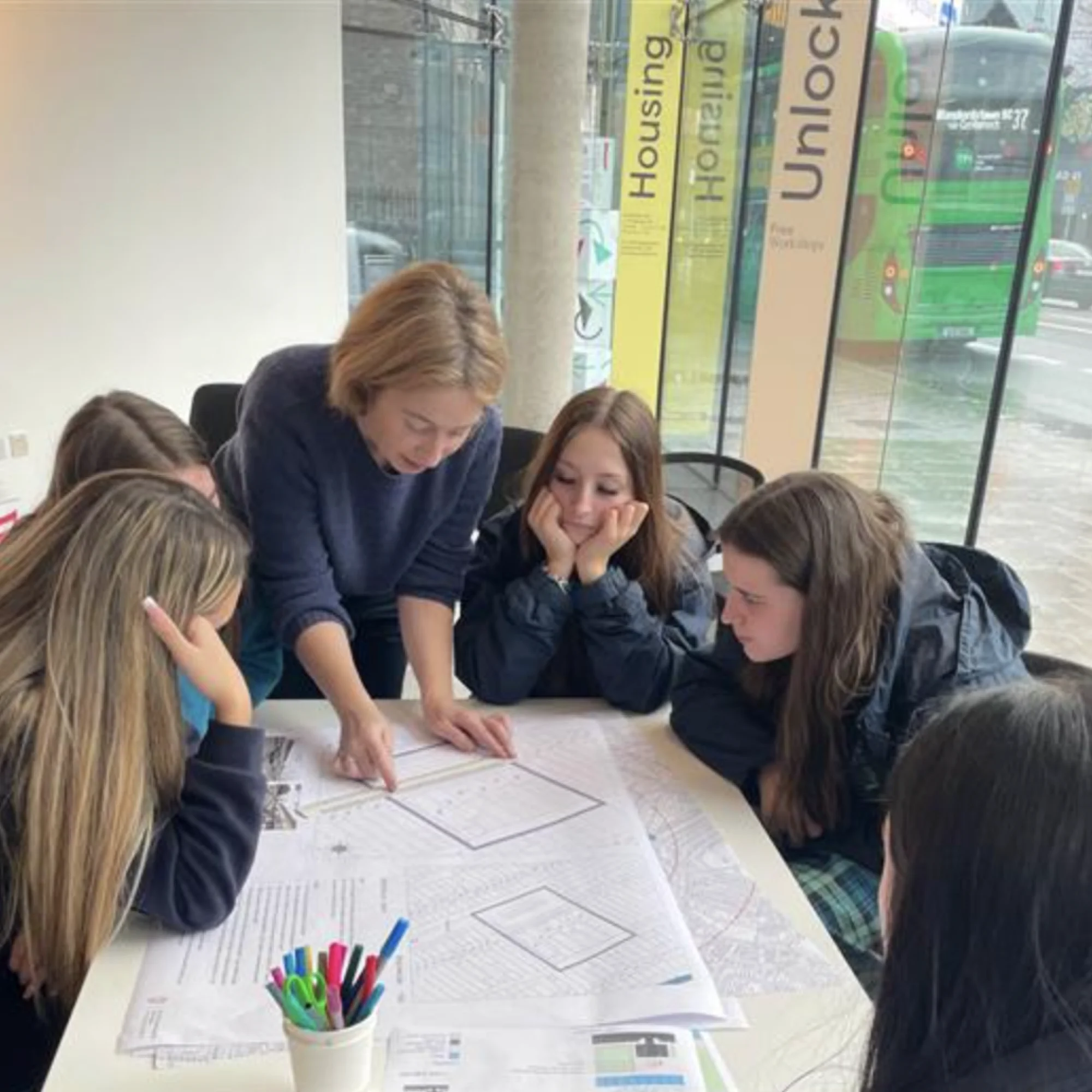 TY students propose innovative solutions in Housing Unlocked workshops