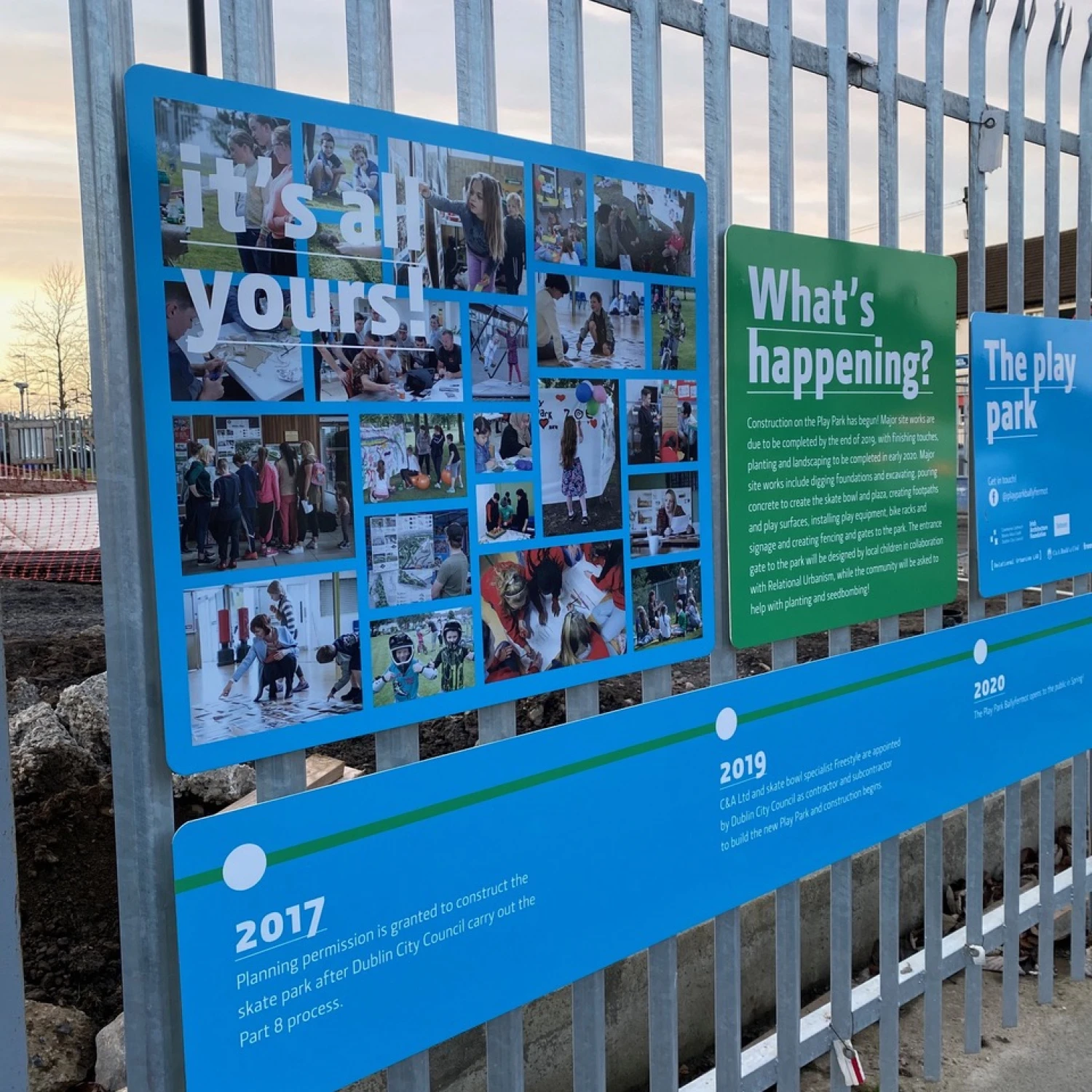 Update on Play Park Ballyfermot